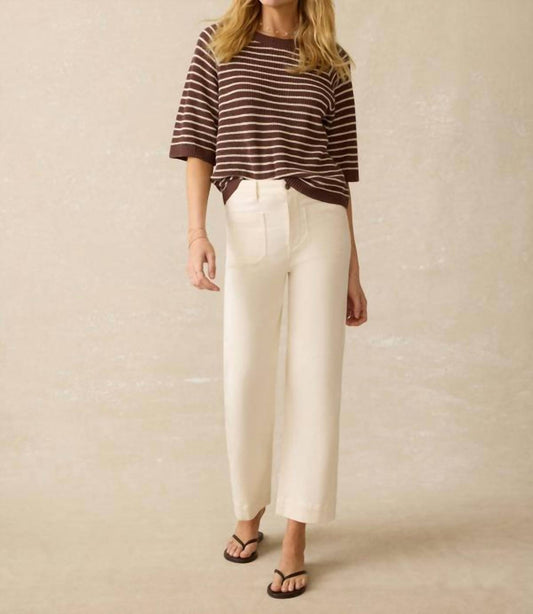 Faherty - Miramar Linen Sweater Tee