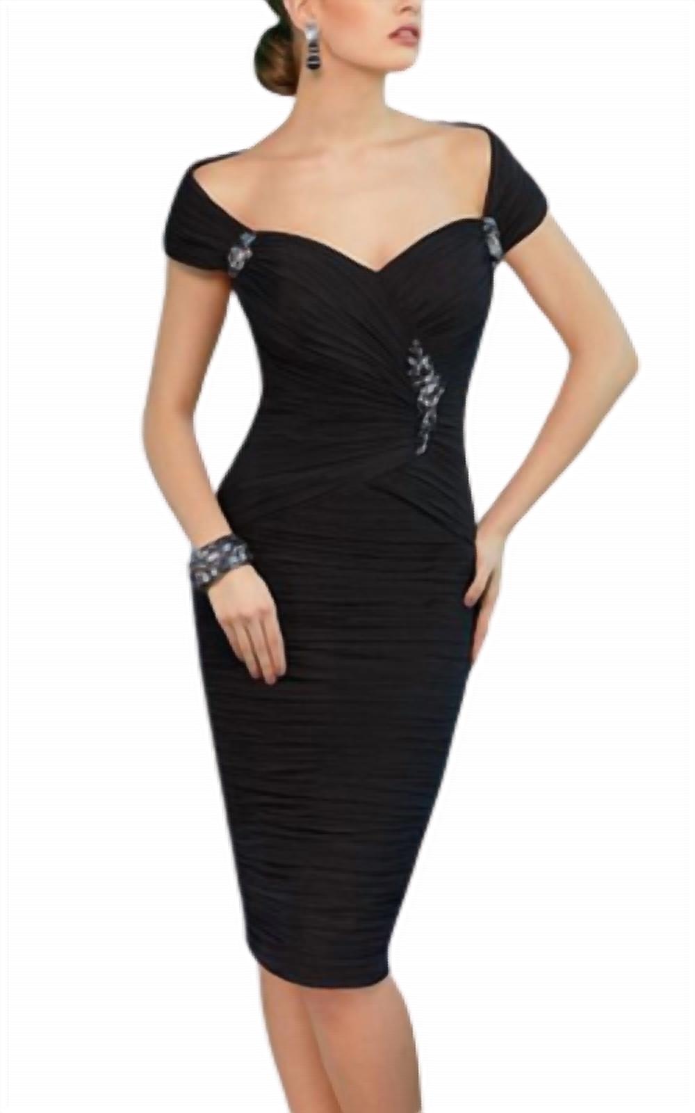 Vm Collection - Ruched Cocktail Dress