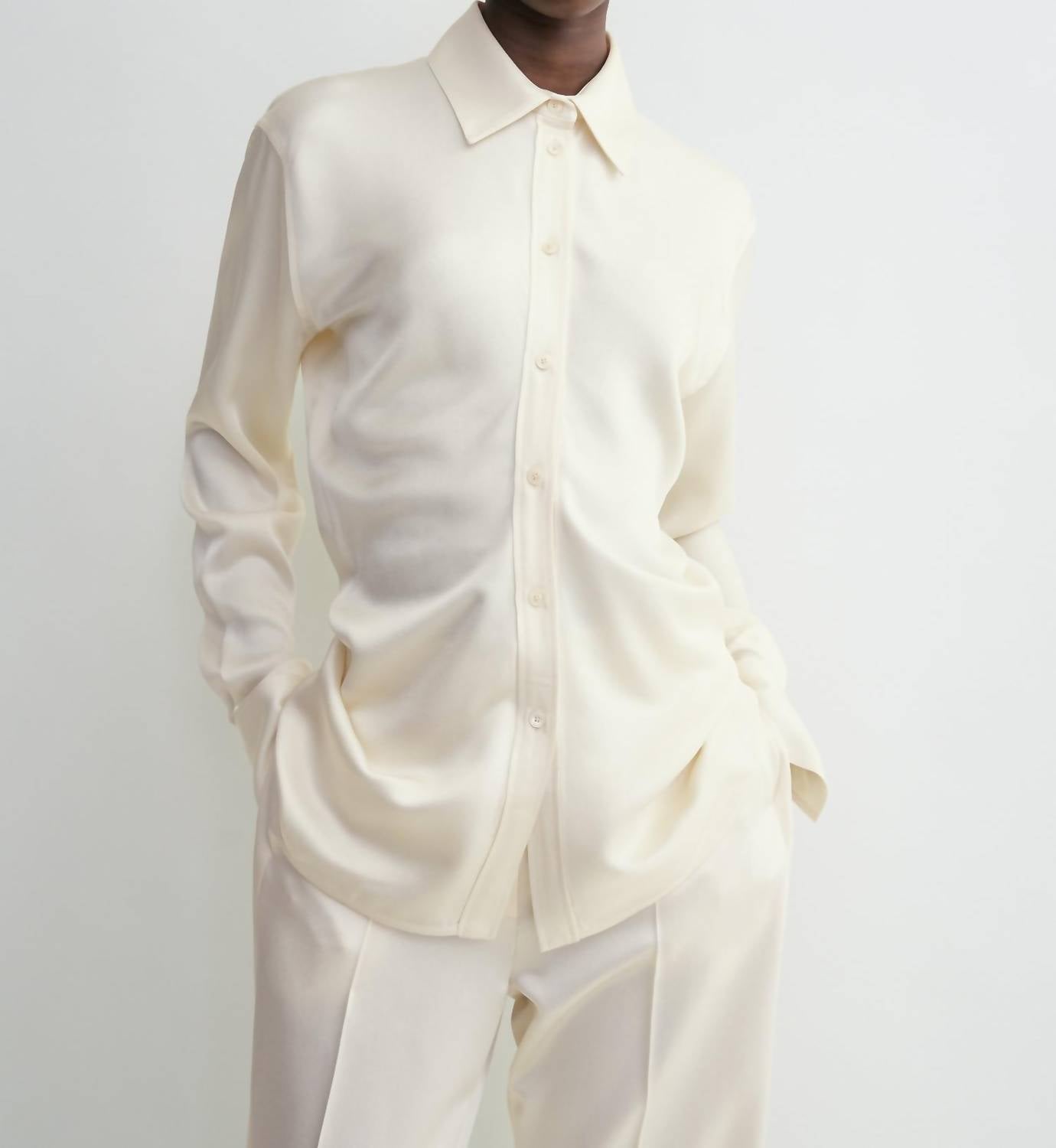Toteme - Slouch Waist Shirt