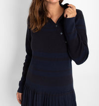 Thinking Mu - Tashi Knitted Dress
