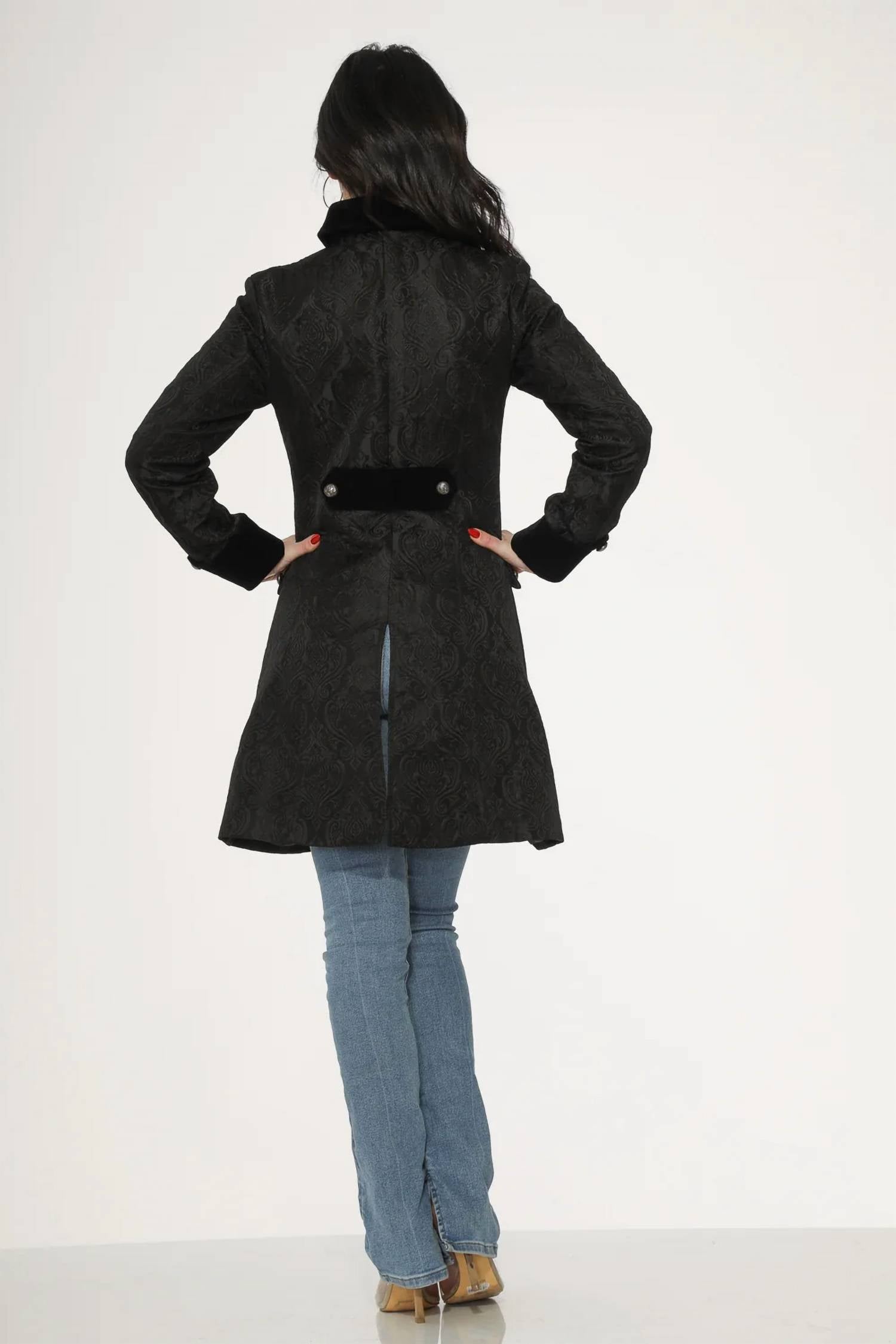 Orchid Bloom - Pirate Long Coat