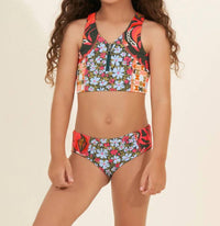 MAAJI Girls' Twister Daybreak Bikini Set in multicolor - kids' bikini