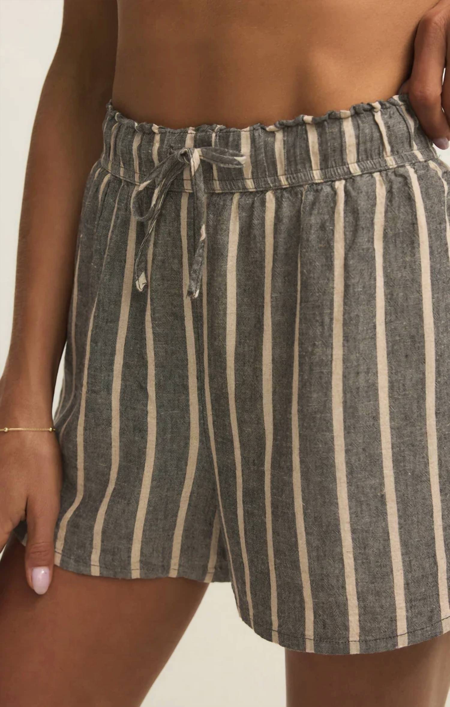 Z Supply - Perfect Linen Striped Short