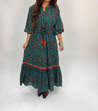 Islapayal - Cape Midi Dress