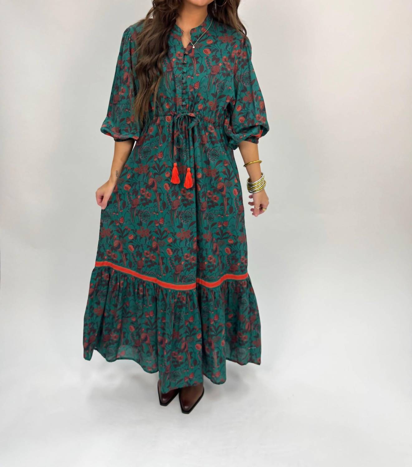 Islapayal - Cape Midi Dress