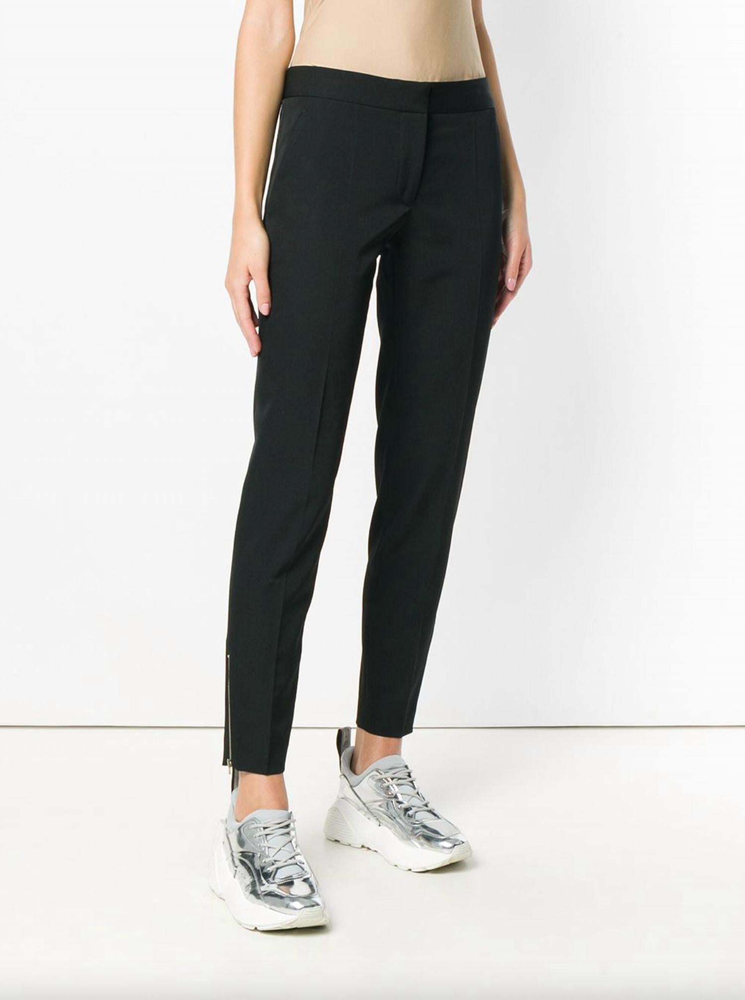 Stella McCartney Cropped Length Trouser in black - women's pants