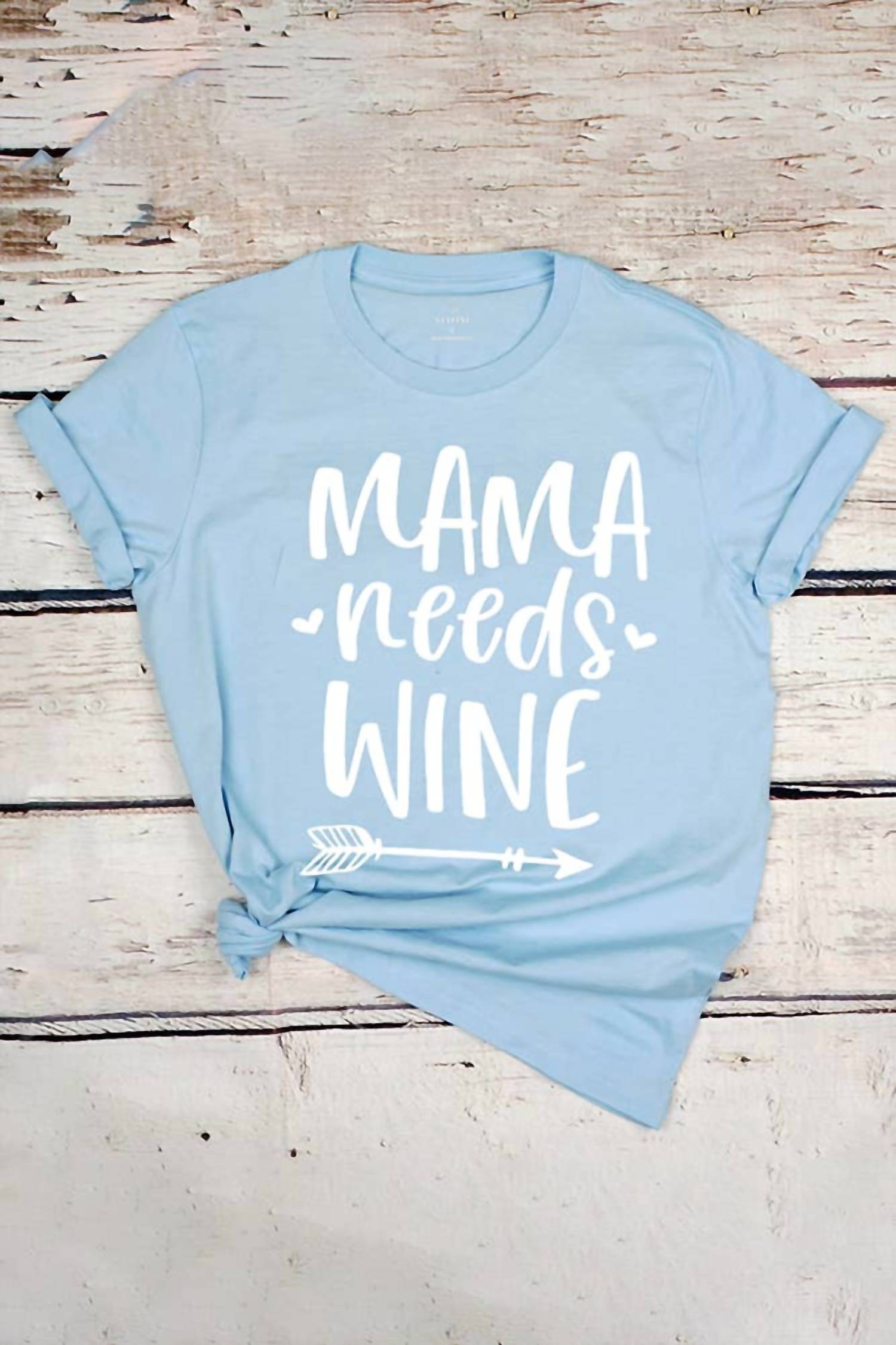 Hana - Mama Needs Wine Graphic Tee
