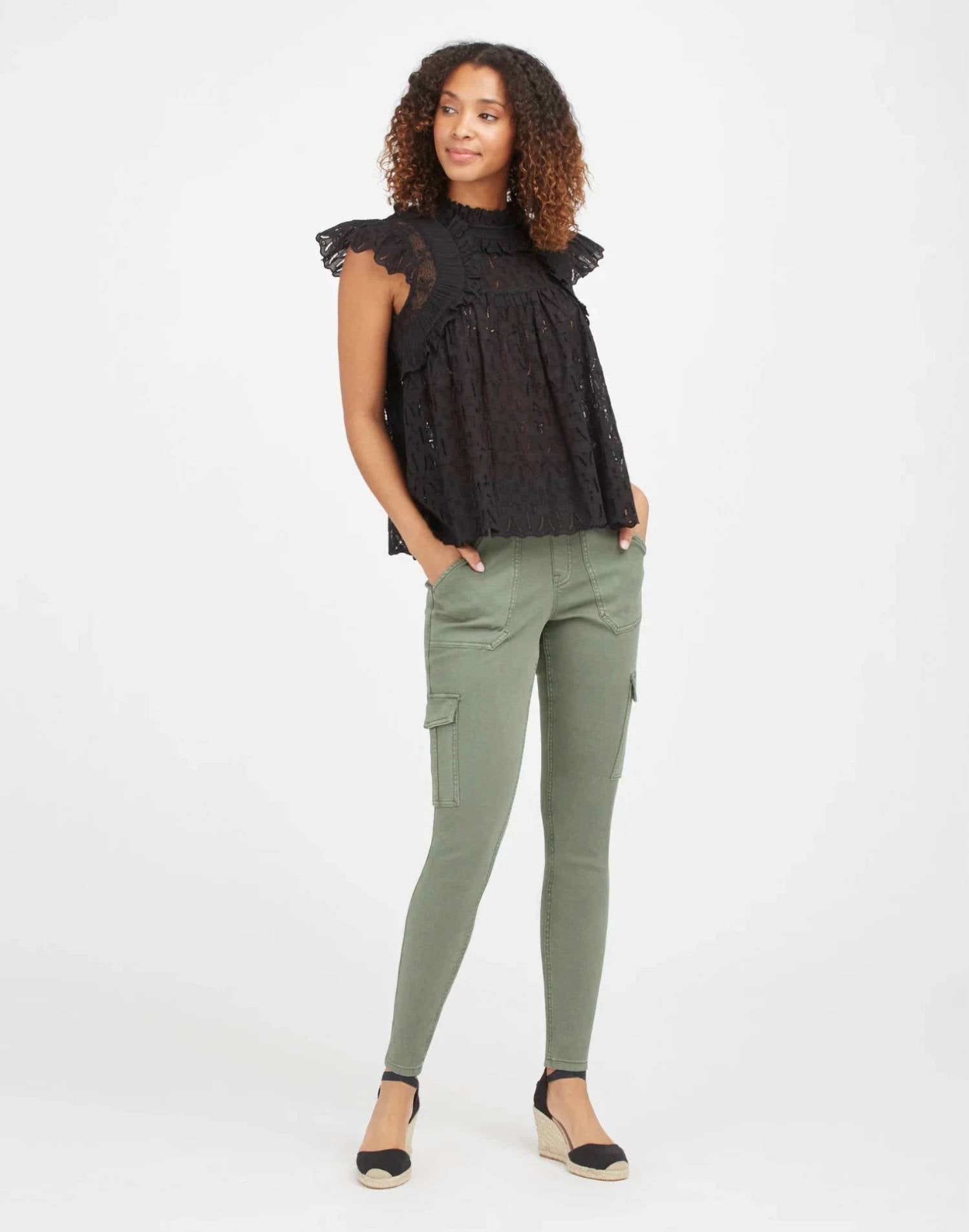 Spanx - Stretch Twill Ankle Cargo Pant