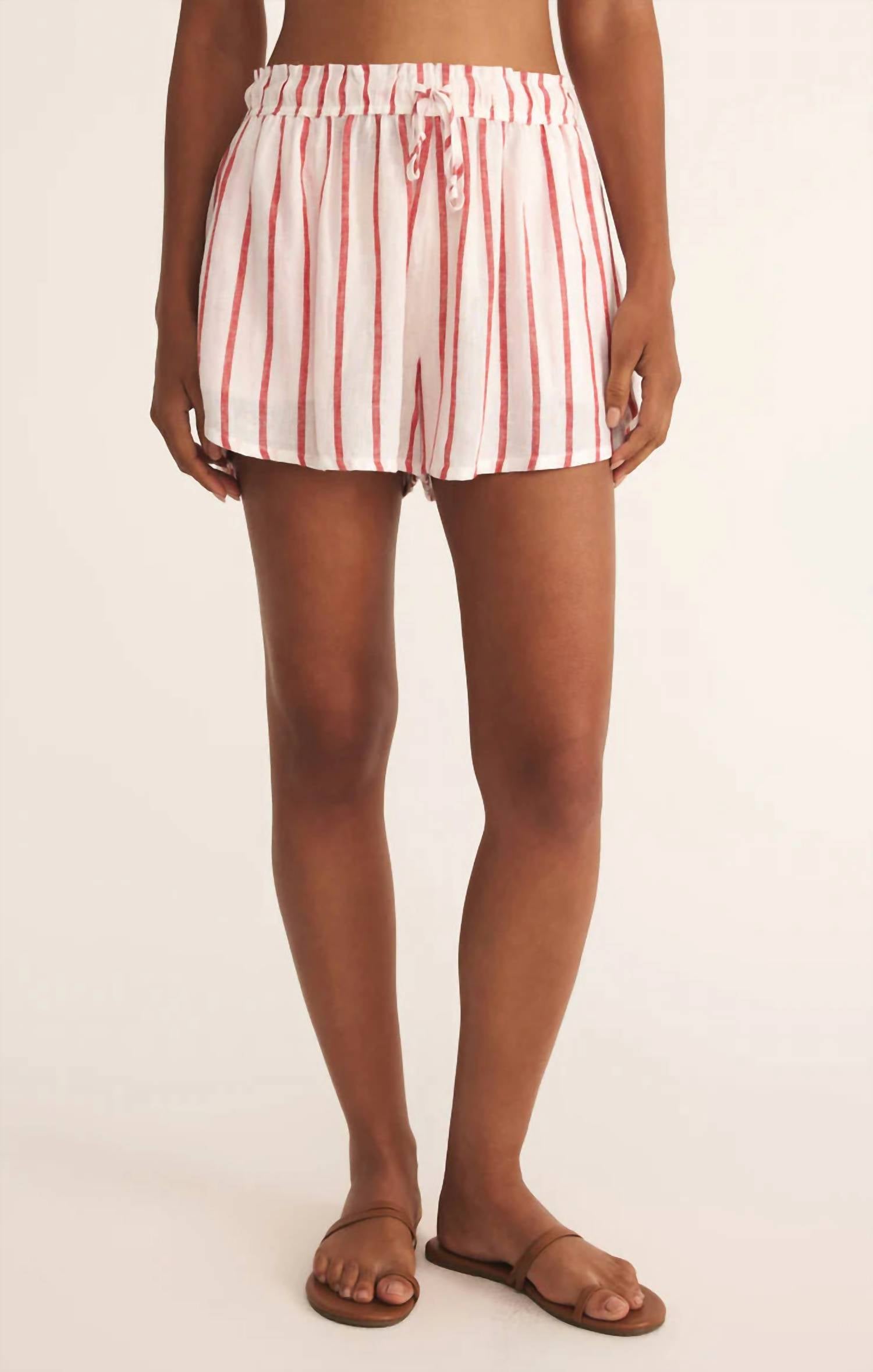 Z Supply - The Perfect Linen Stripe Short
