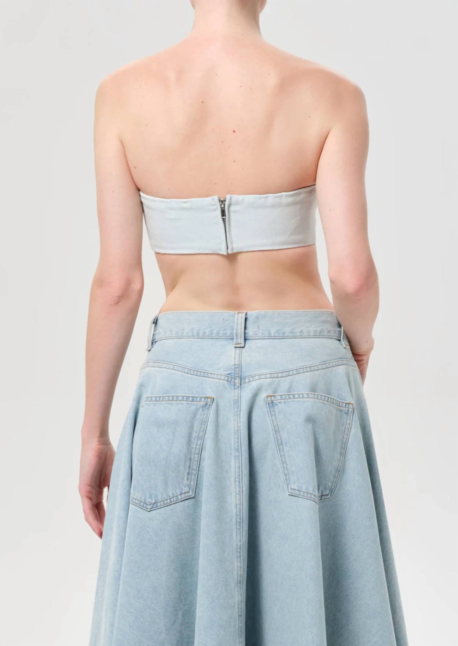 Agolde - Gwynne Crop Tube Top