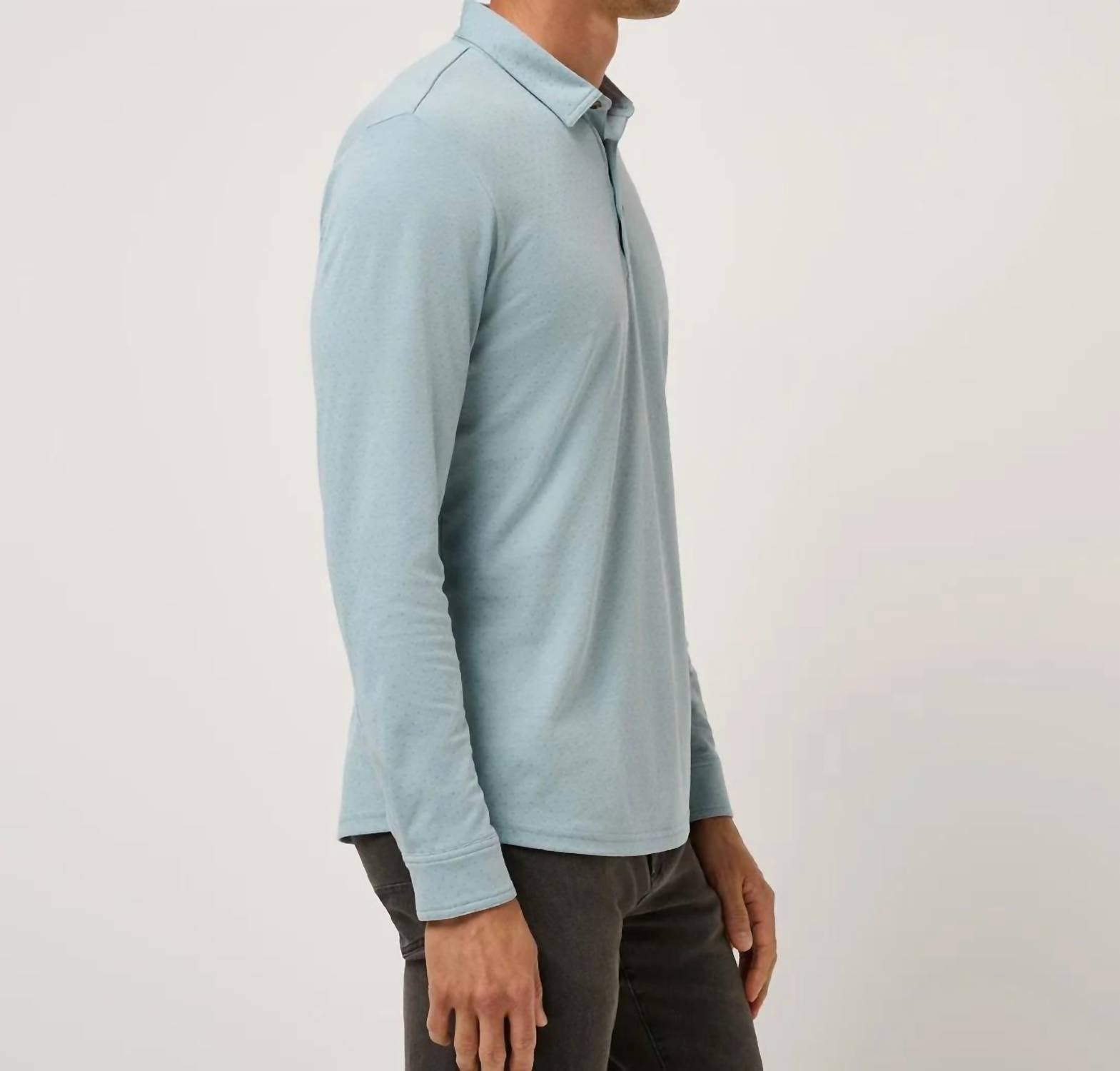 Travismathew - Handsome Town Long Sleeve Polo Shirt