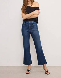 Good American - Legs Cropped Mini Boot Jeans