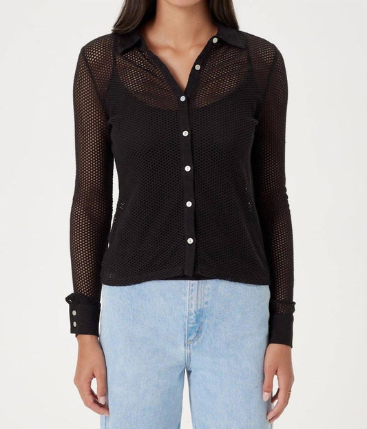 Goldie - ALL FISHNET HIGH ROLLER SHIRT