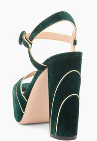 Gianvito Rossi - Women's Suede 120mm Platform Sandals