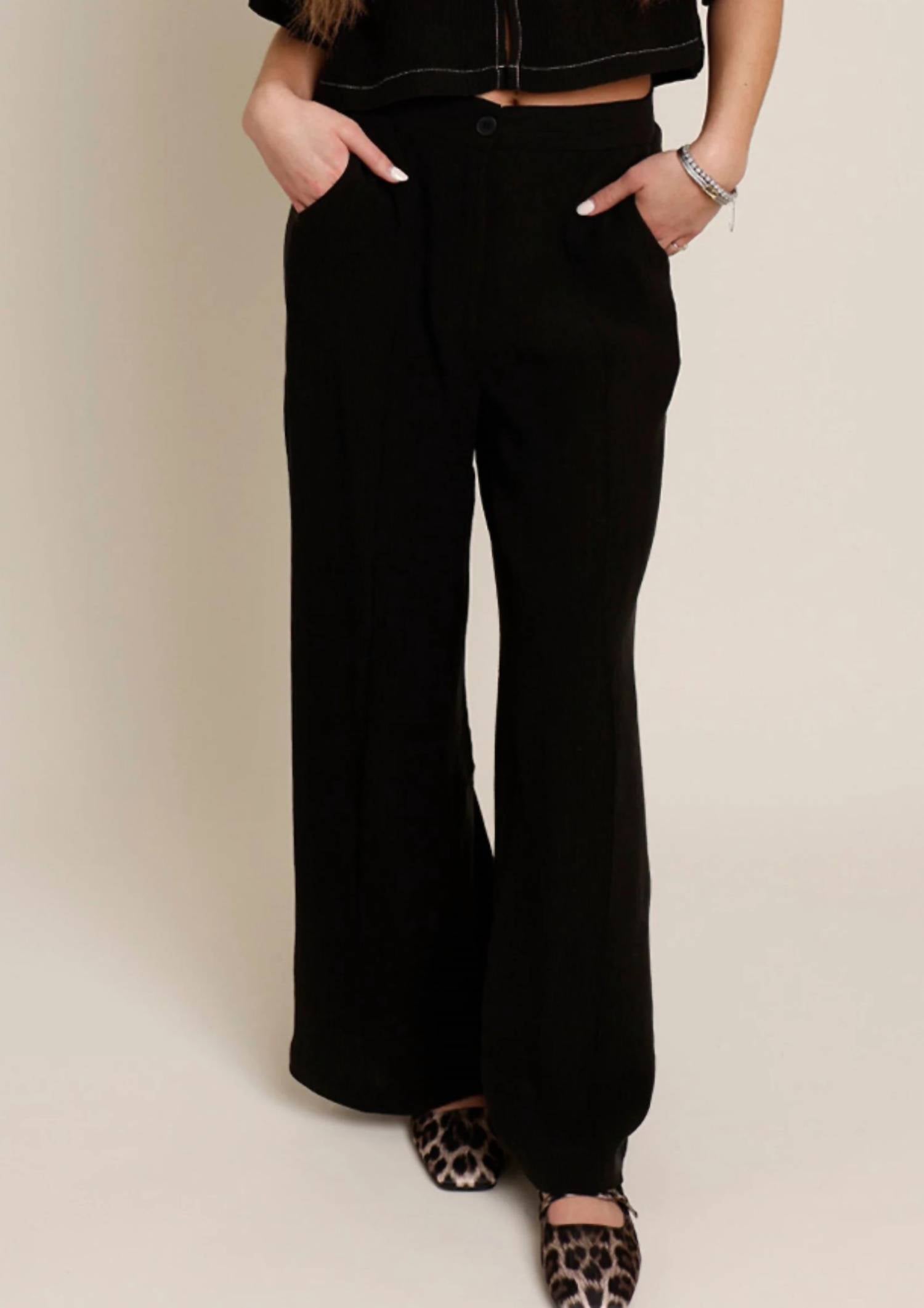 Frnch - Shape Of You Wide Leg Pants