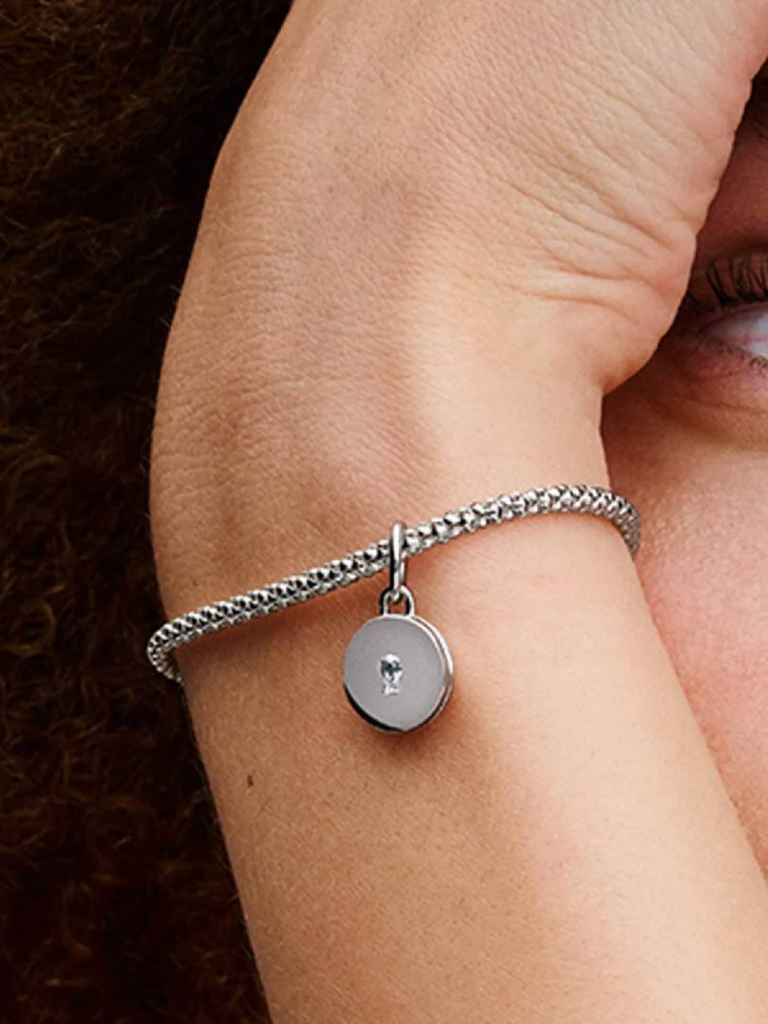 Pandora - Openable & Engravable Love Locket Dangle Charm