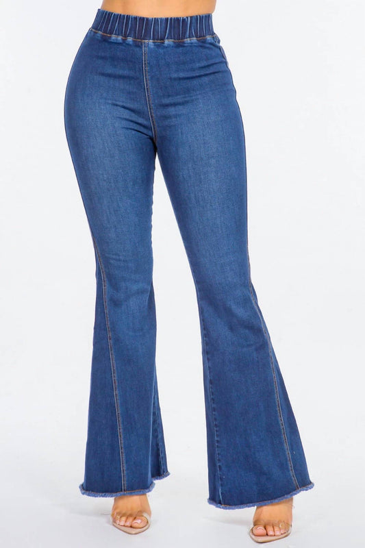 American Bazi - High Waist Curvy Flare Jeans