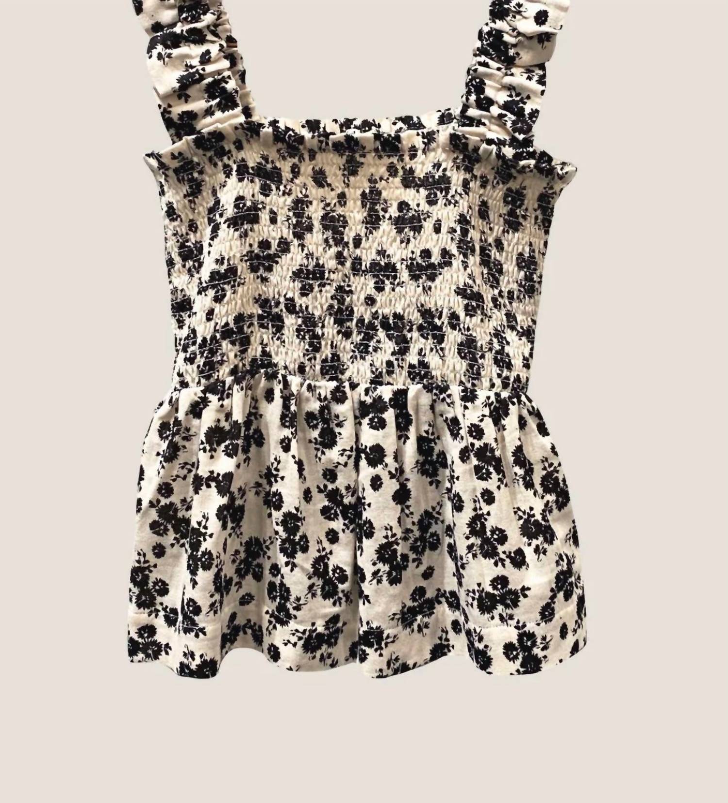 Dylan - Ruffled Peplum Top