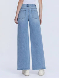 Vervet By Flying Monkey - Rosalee High Rise Wide Leg Jeans
