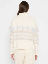 Nic + Zoe - Tinsley Trimmed Fringe Sweater