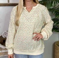 Easel - Flowers Thermal Top
