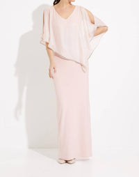 Joseph Ribkoff - Formal V-neck Sheath Dress