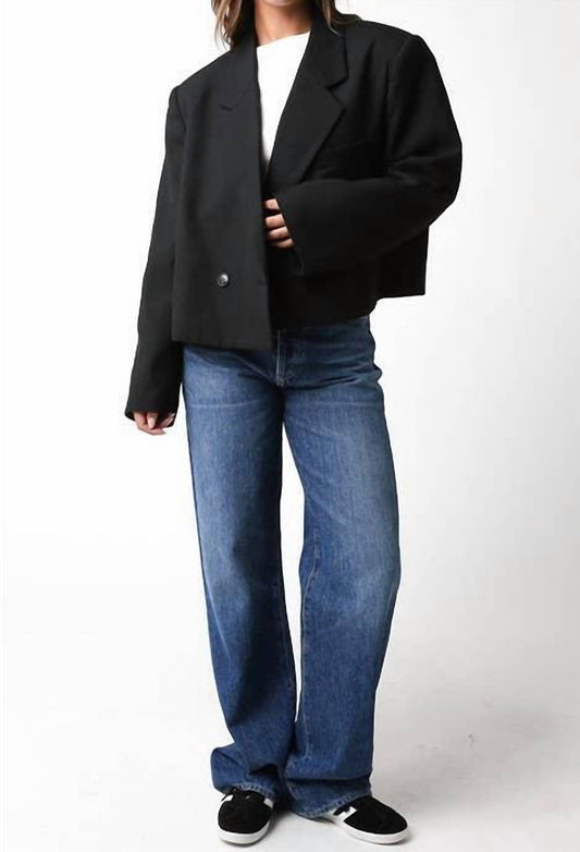 Olivaceous - Cindy Cropped Blazer