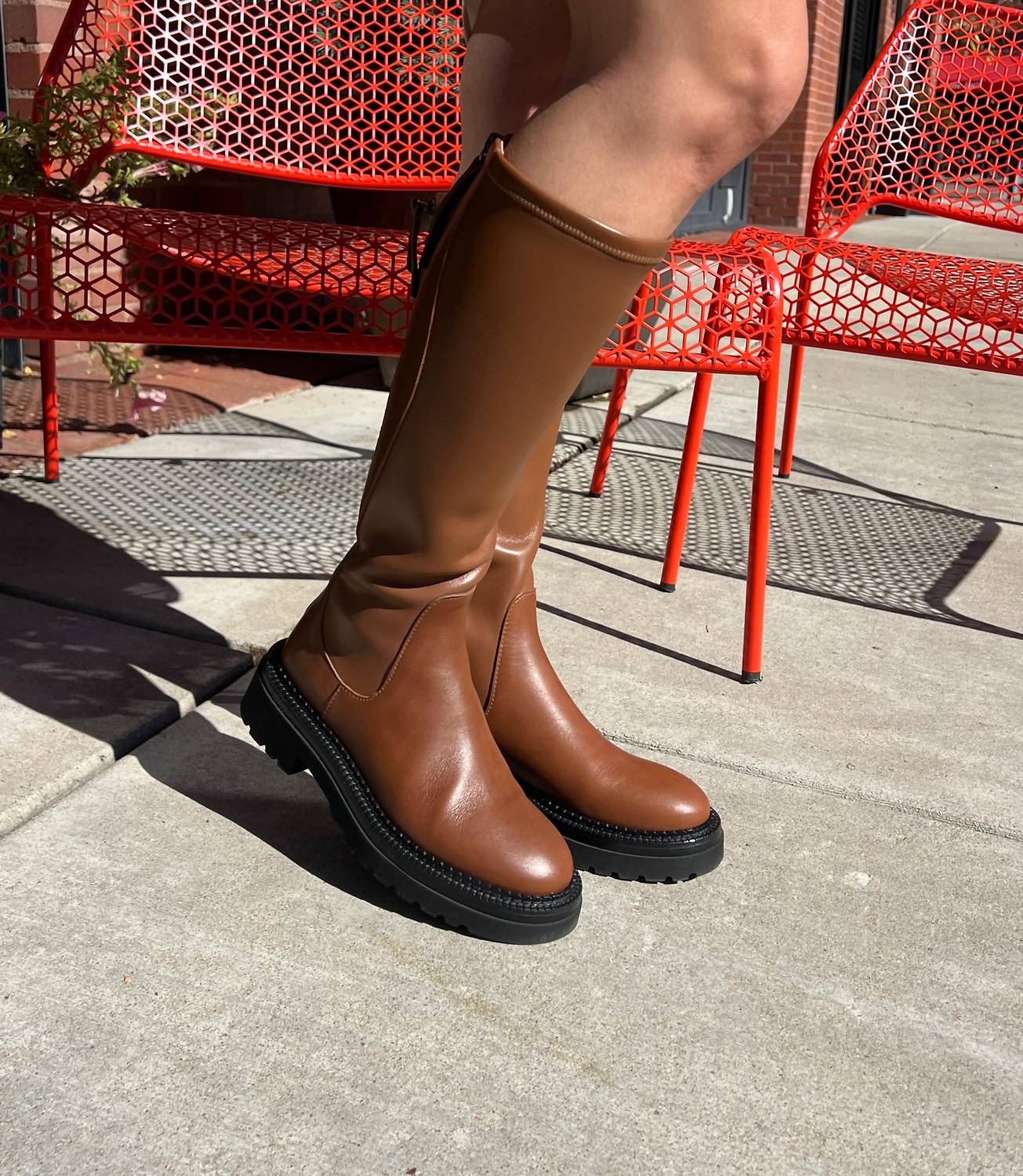 Homers - Women's Siena Knee High Platform Boots