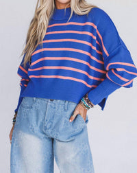 In-Loom - Cropped Mock Neck Sweater