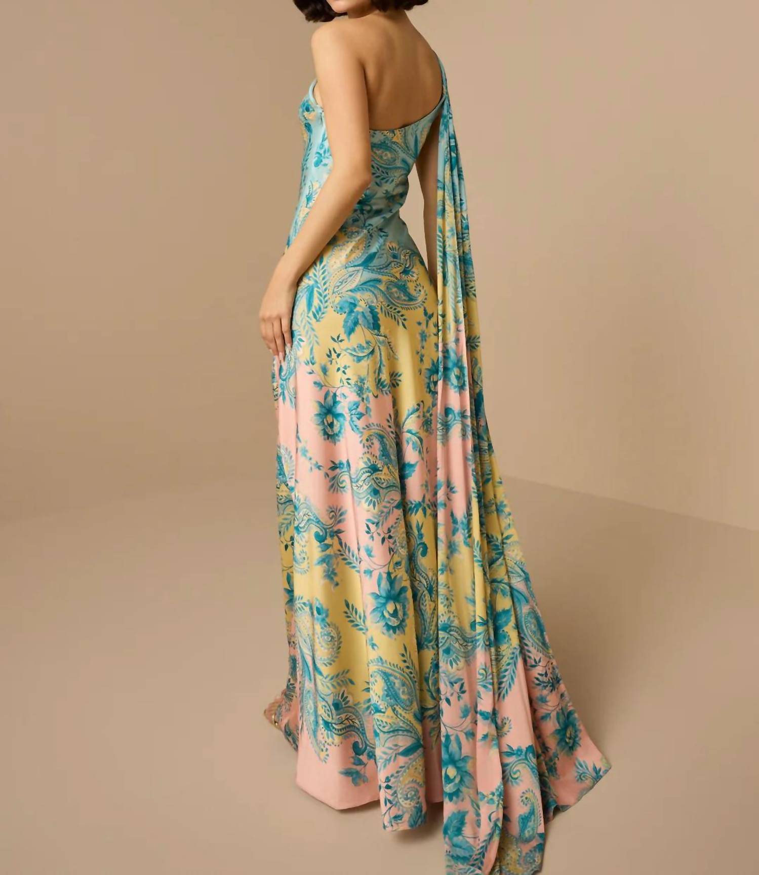 Hemant & Nandita - Wani One Shoulder Dress