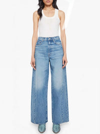 Mother - Pipe Dream Button Sneak Jeans