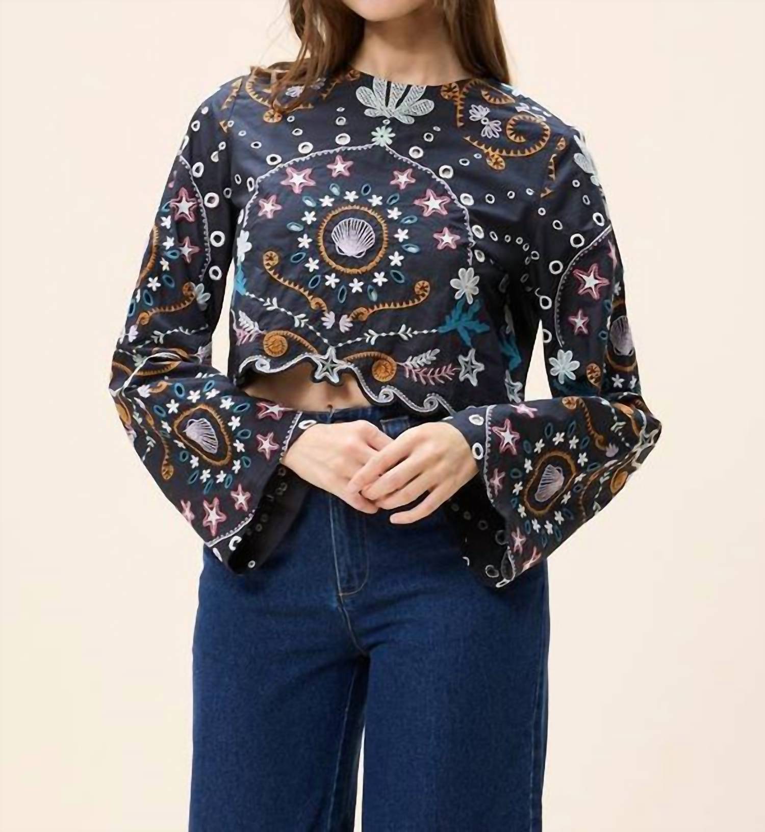 Cleobella - Leela Embroidered Top