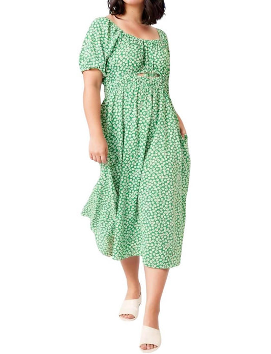 Mittoshop - Giddy Floral Midi Dress