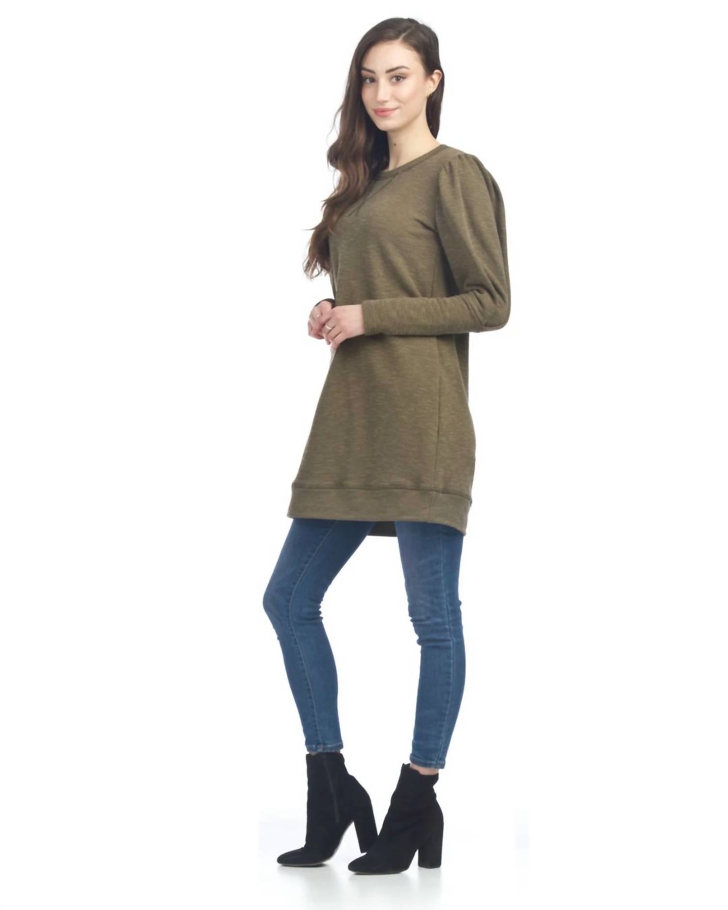 Papillon - Heathered Sweater Dress