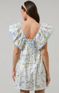 Sugarlips - Women's Cecily Floral Mini Babydoll Dress