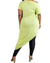 Curve Market - To The Point Tunic Top - Plus