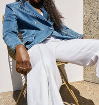 Joseph Ribkoff - Stretch Double-Breasted Blazer