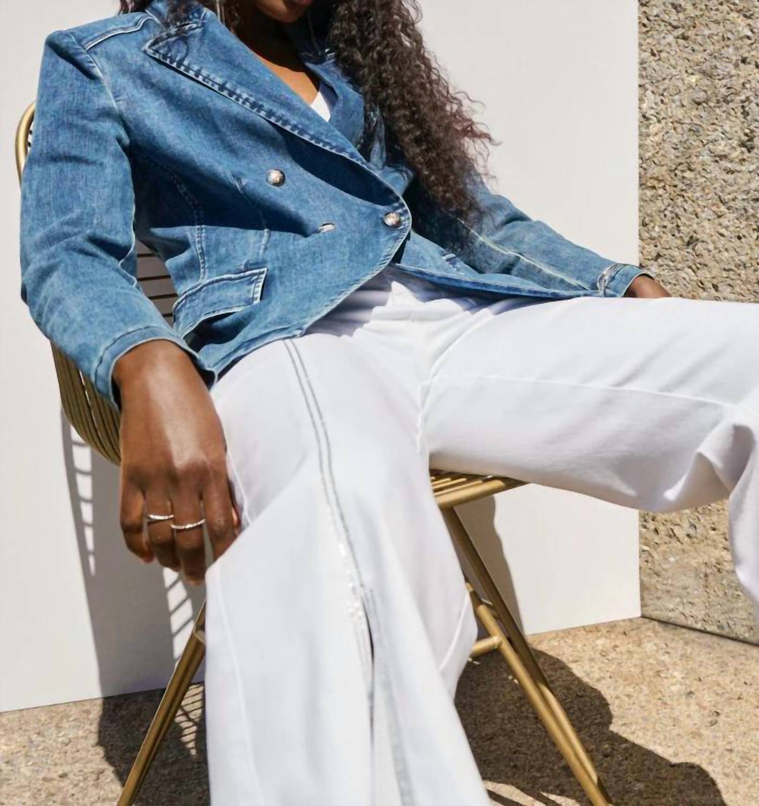 Joseph Ribkoff - Stretch Double-Breasted Blazer