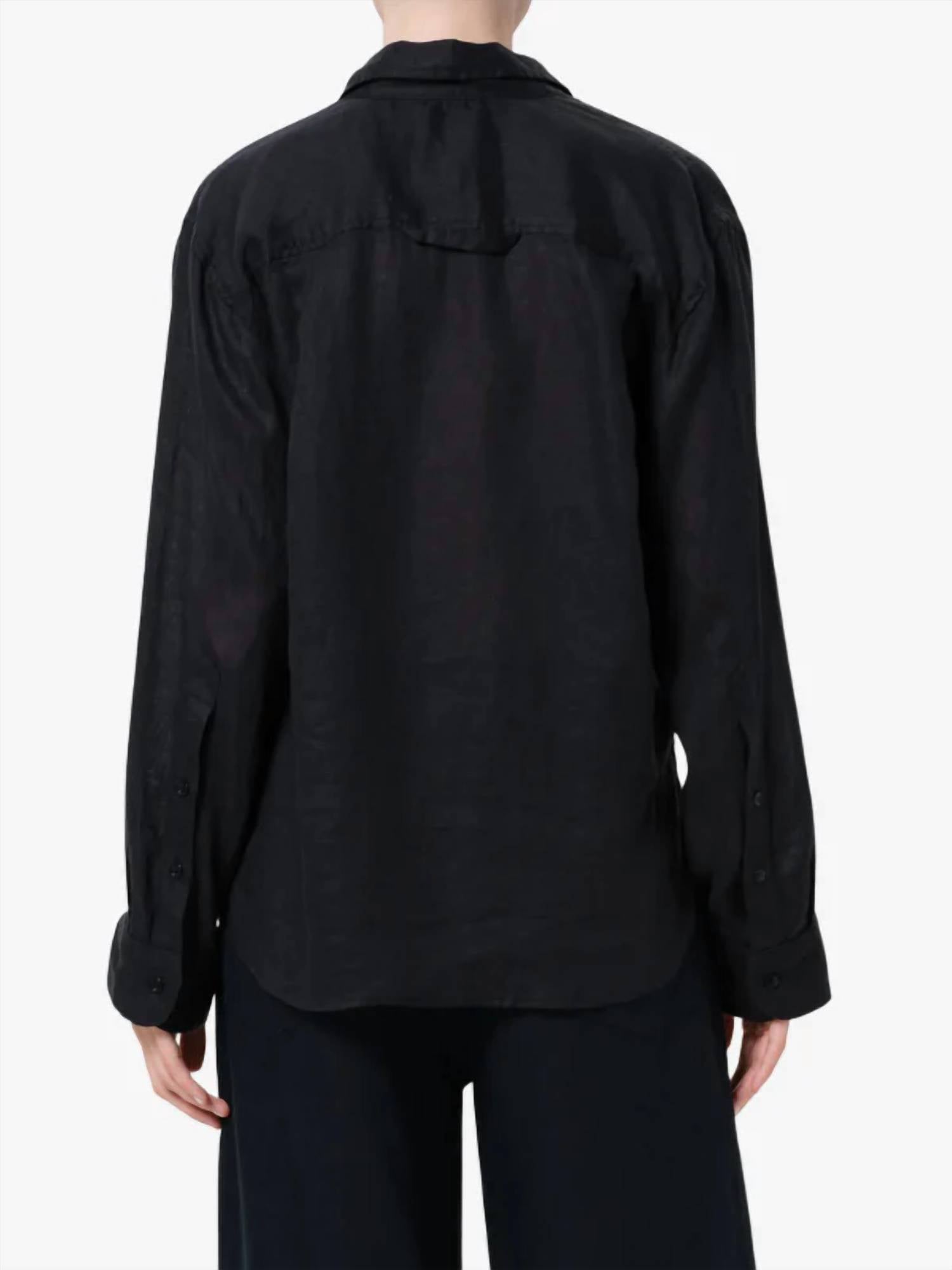 Citizens Of Humanity - Kayla Shrunken Linen Shirt