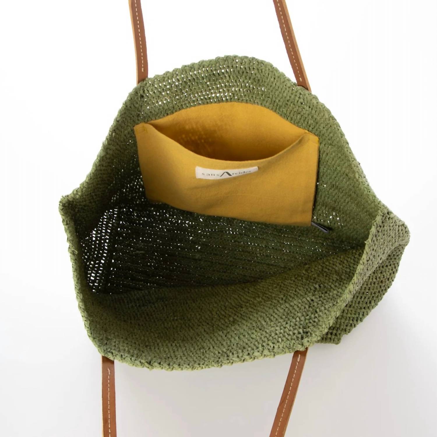 Sans-Arcidet Paris - Women's Beby Monster Raffia Bag