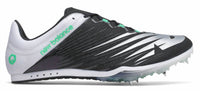 New Balance Men's Md500 V6 Spike Shoes in black white 1 - men's shoe