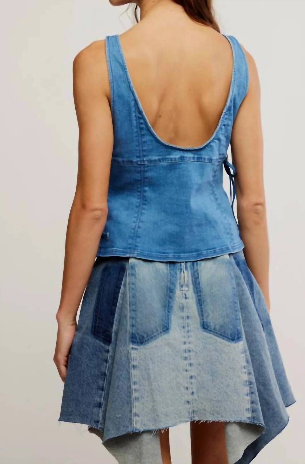 Free People - Not My Fault Sleeveless Corset Top