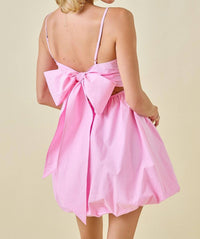 Day + Moon - Pleated Bubble Mini Dress