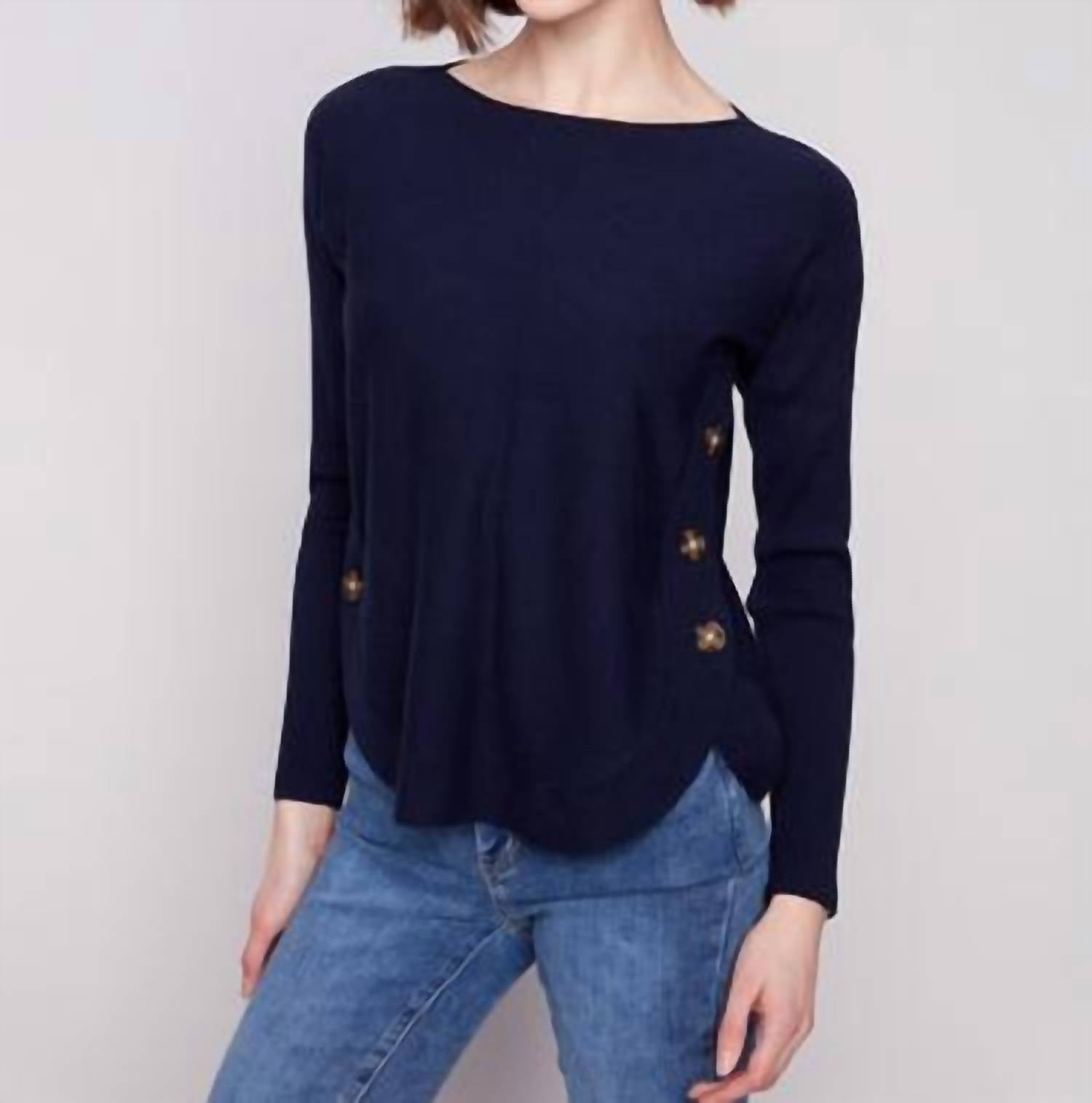 Charlie B - Boat Neck Sweater