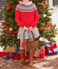 Little English - Girl's Flounce Mini Skirt