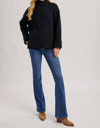 Bluivy - FUNNEL NECK OVERSIZED PULLOVER