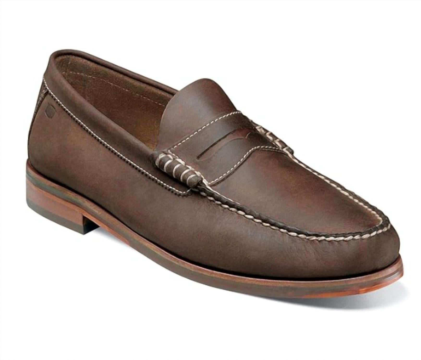 Florsheim Men's Heads Up Penny Loafer in brown - men's loafer - alternate view