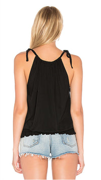 Michael Lauren - Banjo Smocking Hem Tank