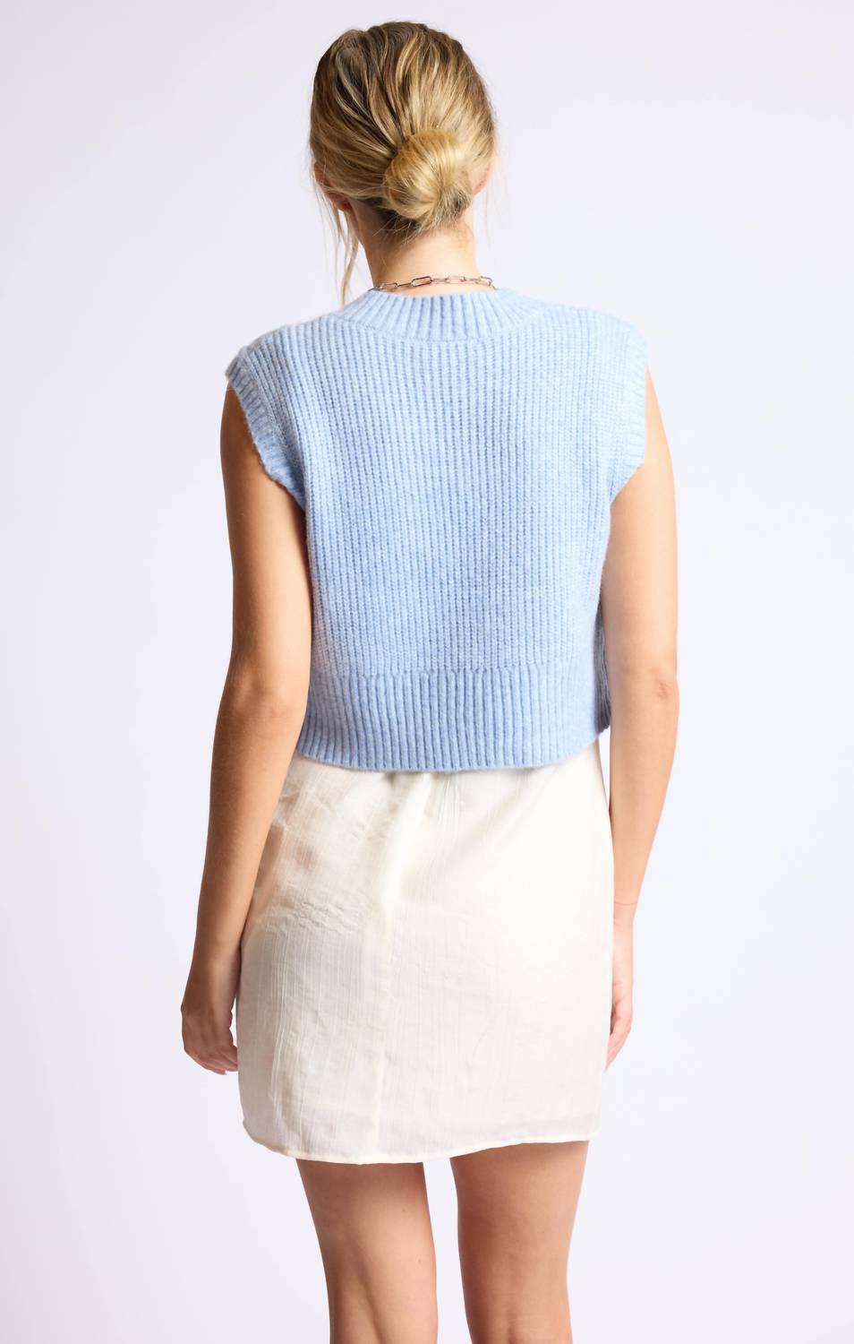 Sage The Label - Clarke Cable Knit Sweater Vest