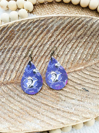 White Label - Women's Teardrop Earrings